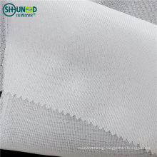 Hot Sale 100% Polyester Wet Treatment Warp Knitted Woven Fusible Interlining for Suits